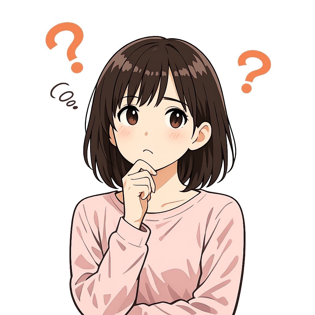 行政サポートゆとりの無料説明会に不安を感じる読者役アイコン